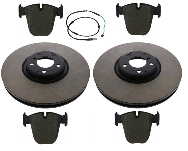 BMW F15 X5 Rear Brake Kit W/Ceramic Pads & Sensor (W/M Performance Brakes)