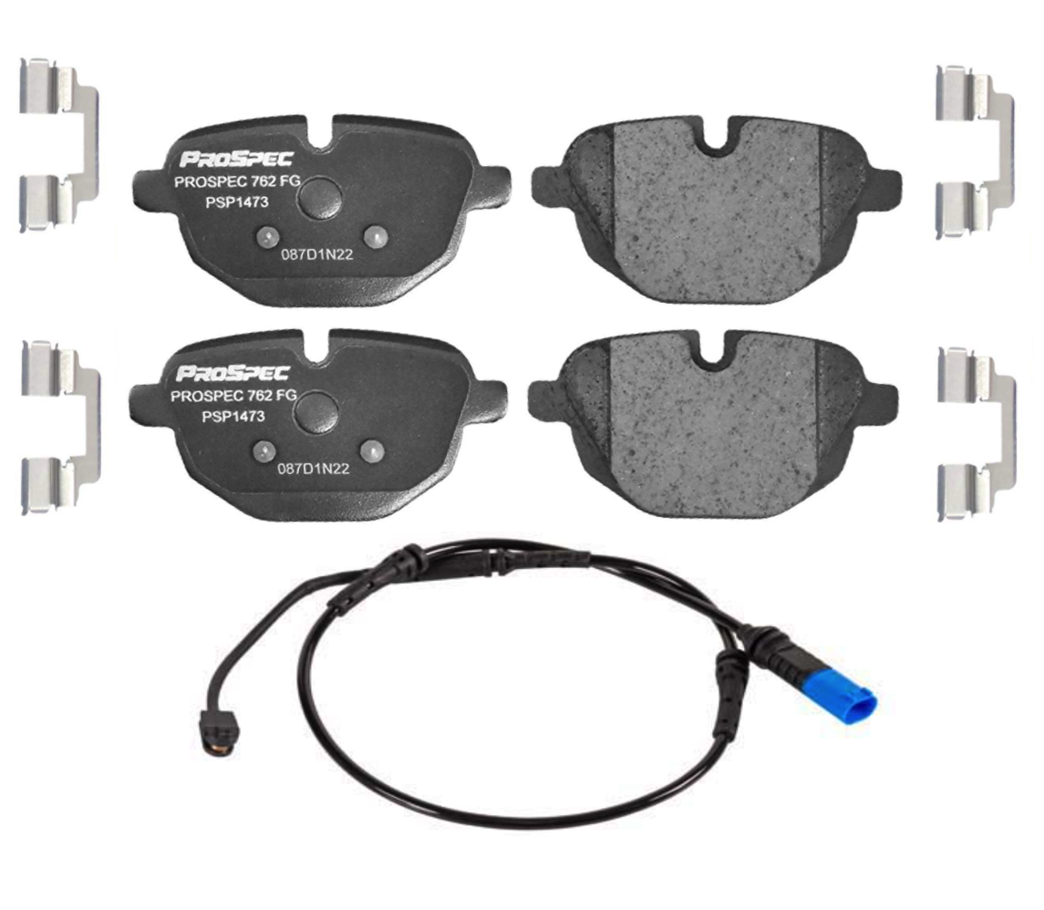 BMW G01 X3 & X4 Rear Ceramic Brake Pad Set By ProSpec 34216885452 or 34216892641