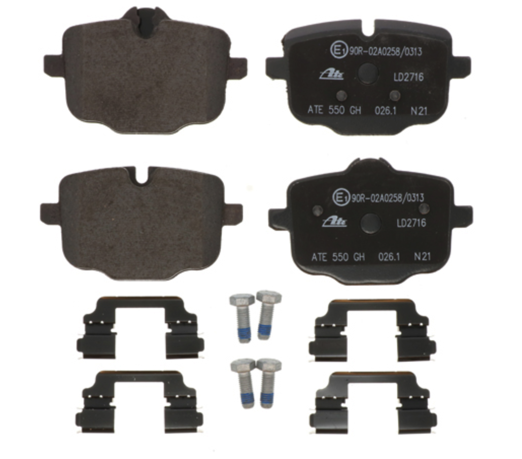 BMW G05 X5 Rear Ceramic Brake Pad Set W/ MSport Brakes ATE 34216890353