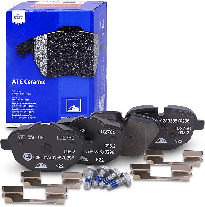 BMW G30 5-Series Rear Ceramic Brake Pad Set By ATE OEM 34216892642 or 34216870552 – image 4