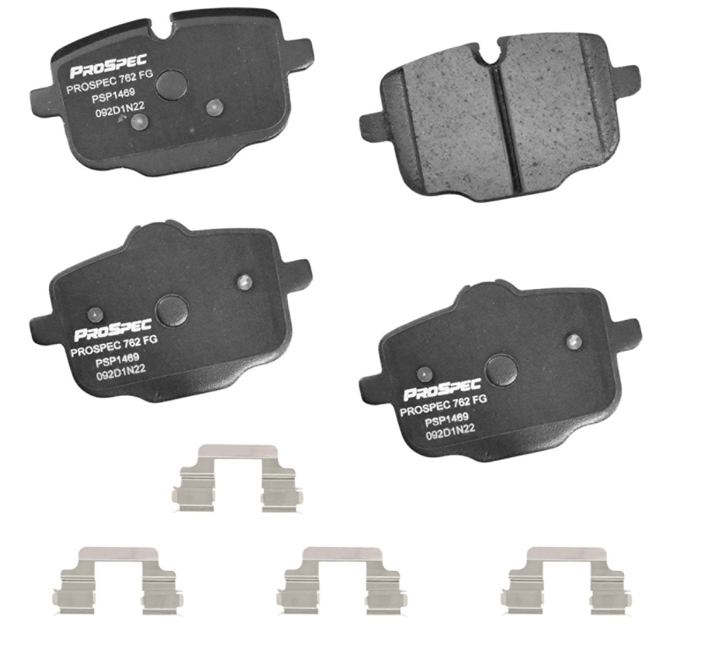 BMW G30 5-Series Rear Ceramic Brake Pad Set By ProSpec 34216892642 or 34216870552