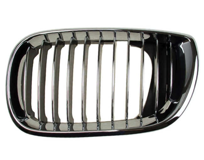 BMW E46 3-Series Hood Grill W/ Chrome Center Slats OEM 51137042961 or 51137042962