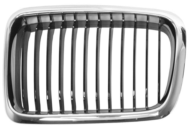 BMW E38 7-Series Hood Grill W/ Black Slats By Uro 51138231593 or 51138231594 (09/1998-2001)