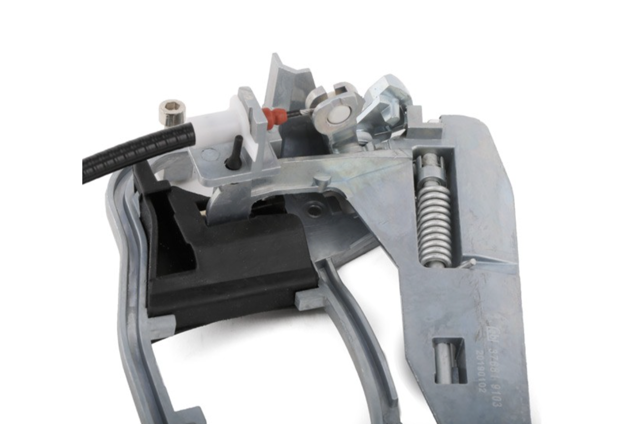BMW E53 X5 Outside Front Door Handle Carrier By Febi 51218243615 or 51218243616 – image 4