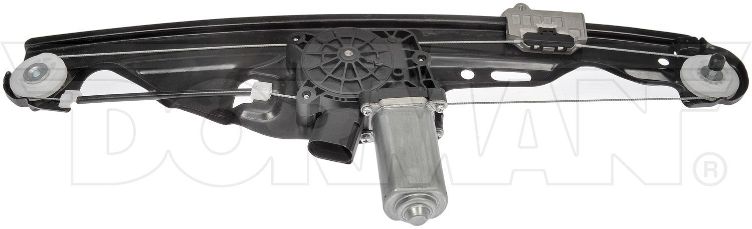 BMW E60/E61 5-Series Rear Window Regulator W/Motor By Dorman 51357184745 or 51357184746 – image 4