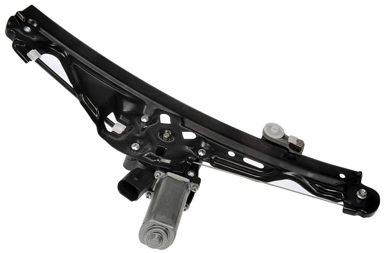 BMW E60/E61 5-Series Rear Window Regulator W/Motor By Dorman 51357184745 or 51357184746