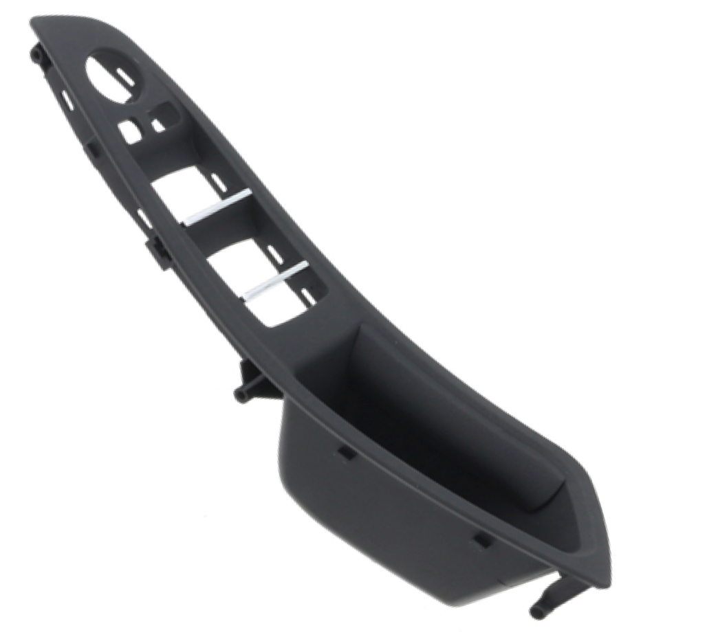 BMW F10 5-Series Driver Side Door Handle Trim 51417225873 (Black)
