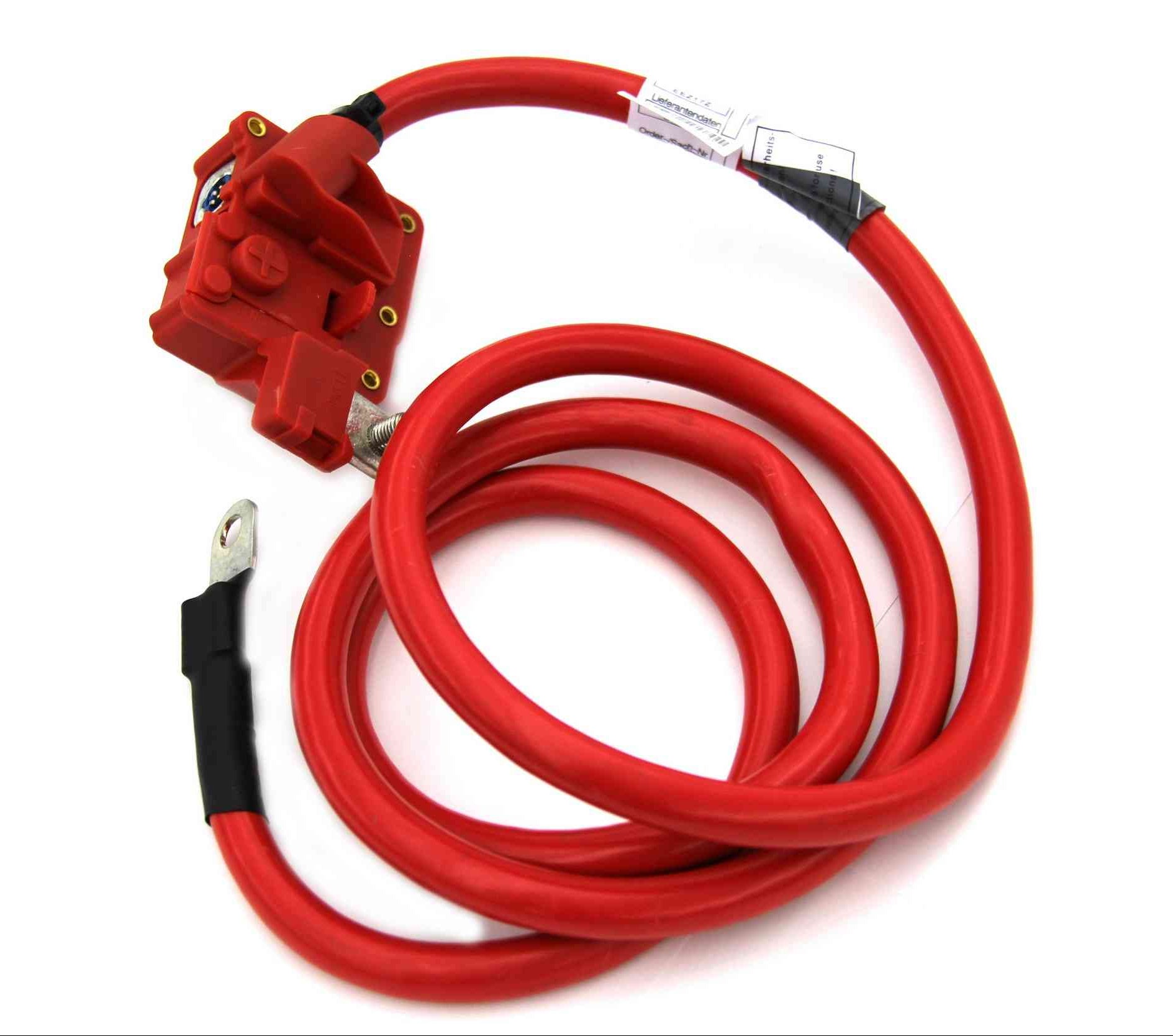 BMW E60 5-Series Positive Battery Cable-Battery Terminal to Under-Floor Cable 61126989780