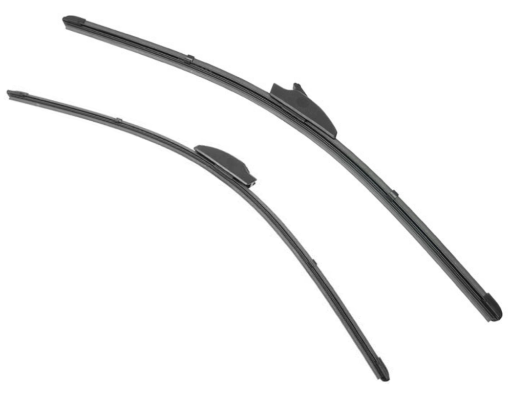 BMW E38 7-Series Windshield Wiper Blade Set 61618203954 & 61618361475 "Evo Style"