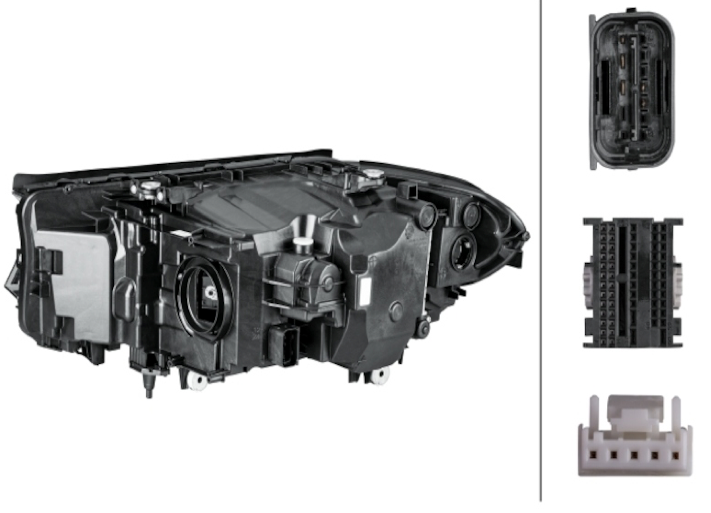 BMW G30 5-Series LED Headlight Assembly OEM 63117214959 or 63117214960 – image 2