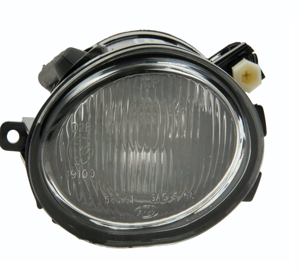 BMW E46 3-Series Round Style Fog Light M Technic OEM (Fluted Glass) 63172228613 or 63172228614
