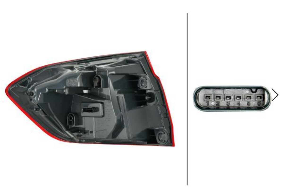 BMW F30 3-Series Tail Light Assembly By TYC 63217369115 or 63217369116 (2016-2018) – image 2