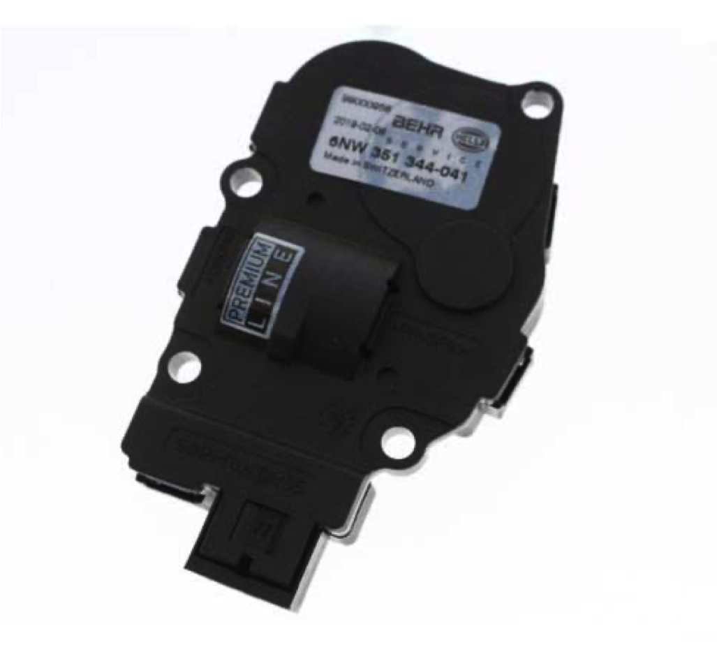 BMW F10 5-Series AC Actuator Motor for Air Temperature Mixing Flaps OEM 64119319037
