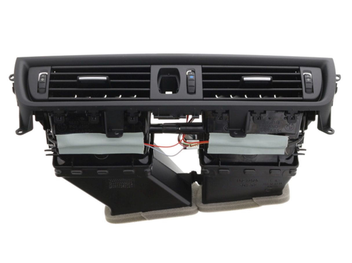 BMW F10 5-Series Center Dashboard Air Vent Assembly OEM 64229166885