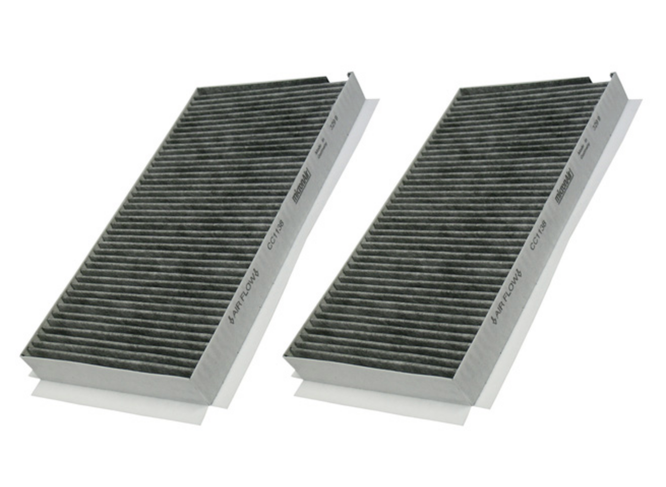 BMW E60/E61 5-Series Charcoal Cabin Air Filter Set OEM 64319171858