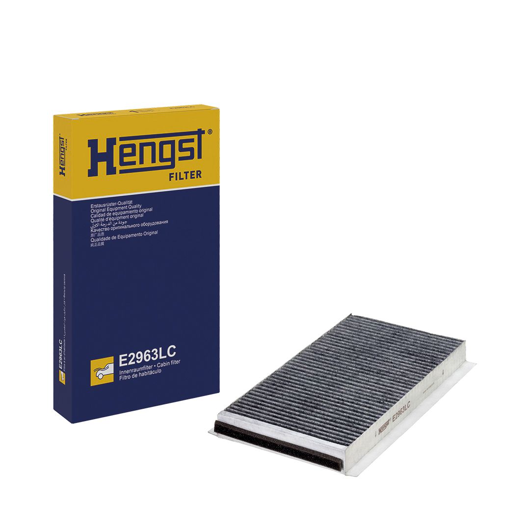 BMW E60/E61 5-Series Charcoal Cabin Air Filter Set By Hengst 64319171858 – image 2