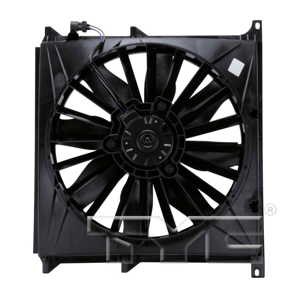 BMW E36 318i, 318is & 318ti Auxiliary Fan Radiator By TYC 64508372039 – image 4