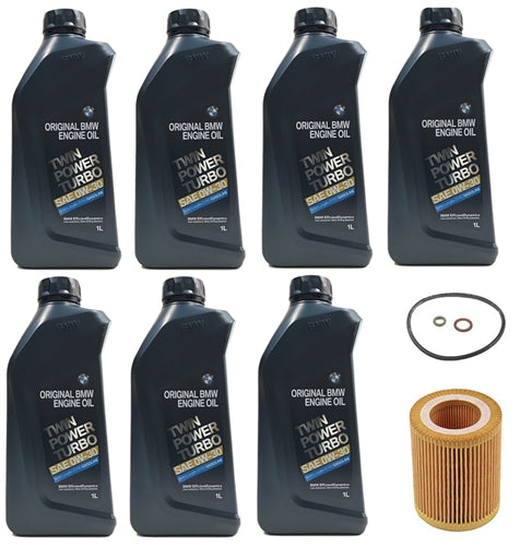 BMW E53 X5 Oil Filter Service Kit OEM (6 Cyl) 83212365950