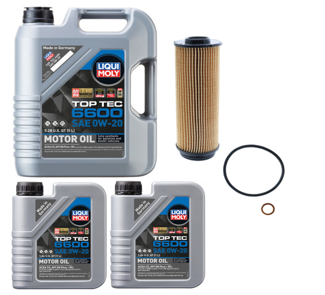BMW G11/G12 740i Engine Oil Filter Service Kit By Liqui Moly 11427826799