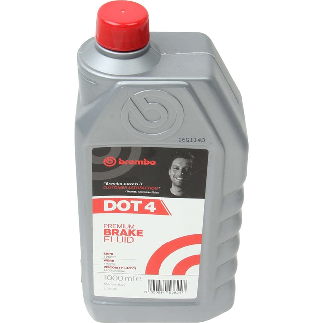 Brembo Premium Brake Fluid DOT 4 (1 Liter Bottle) – image 13