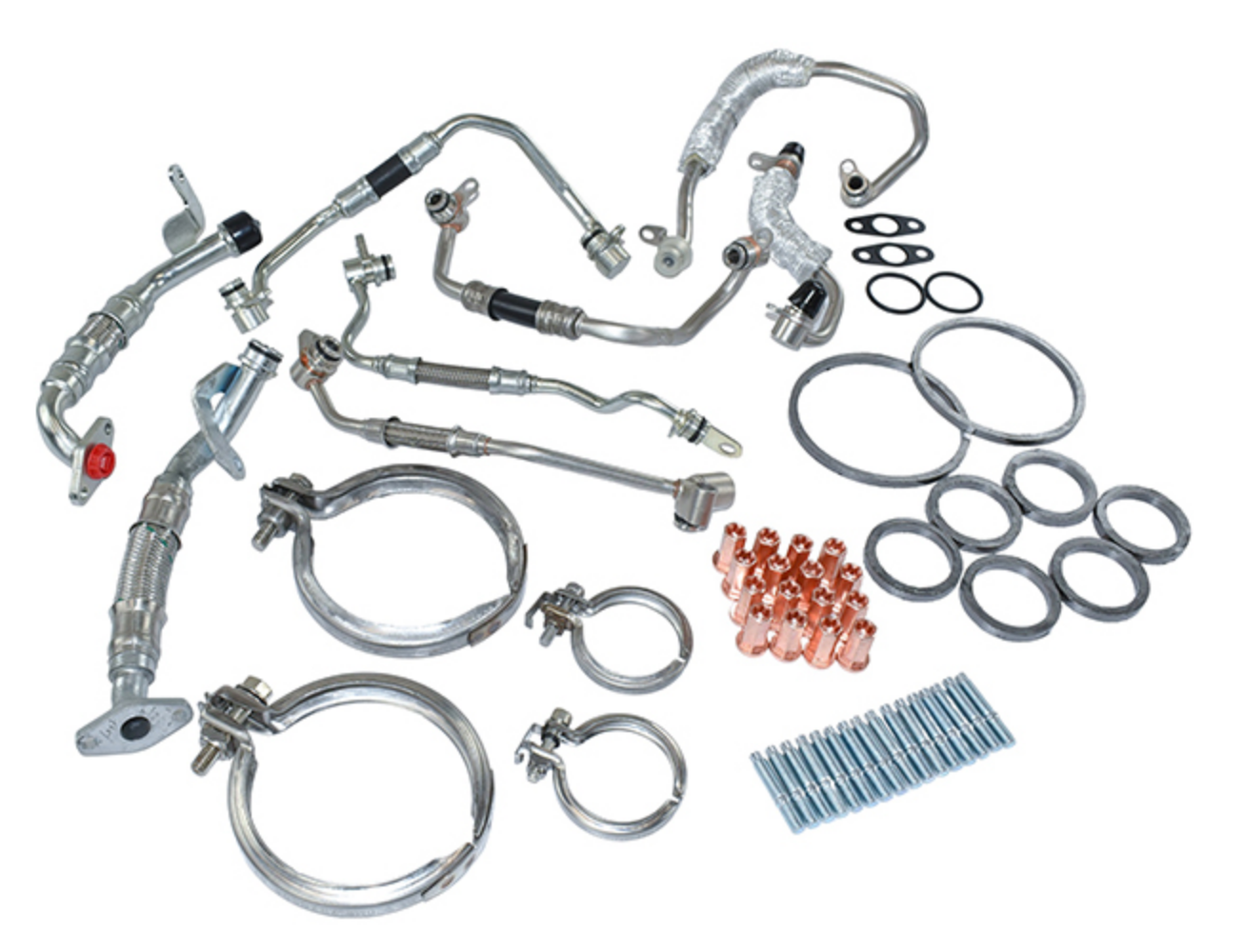 BMW E9X 335i Turbo Charger Oil Line & Coolant Line Refresh Kit By Rein