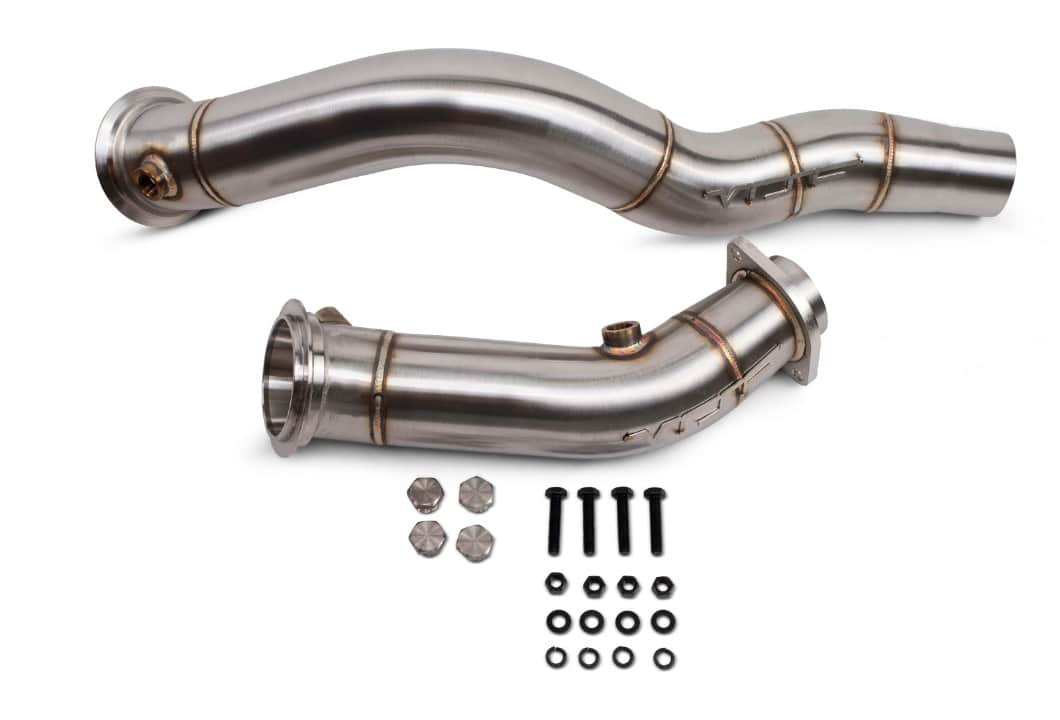 VRSF 3″ Cast Race Downpipes 15-19 BMW M3, M4 & M2 Competition S55 F80 F82 F87 10802010 – image 2