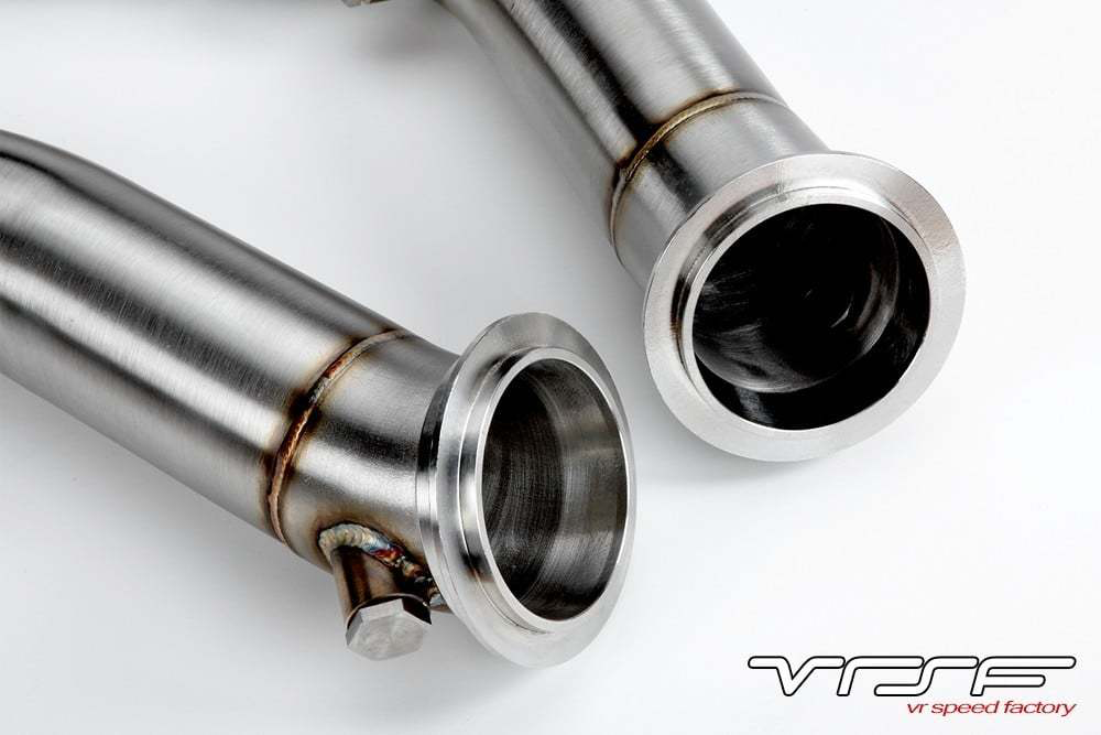 VRSF 3″ Cast Race Downpipes 15-19 BMW M3, M4 & M2 Competition S55 F80 F82 F87 10802010 – image 3
