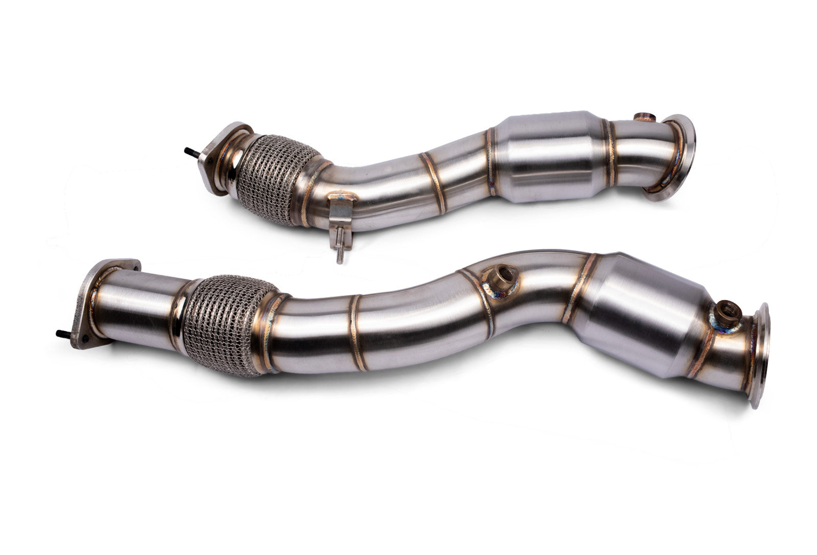 VRSF Stainless Steel Race Downpipes for 2019 – 2022 BMW X3M & X4M S58 F97 F98 10972010 – image 2