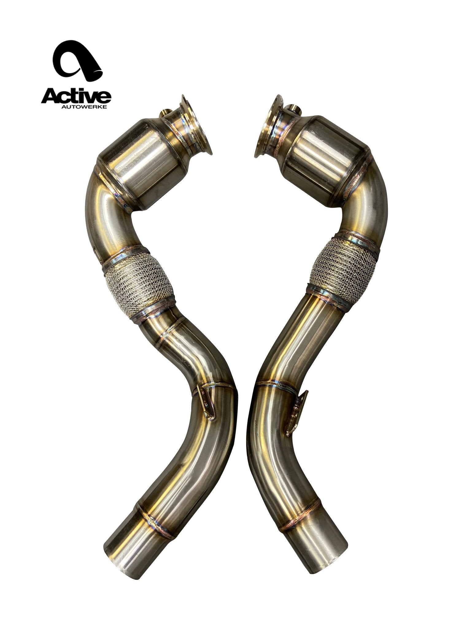 Active Autowerke BMW S63 N63 CATTED DOWNPIPES | V8 BMW X5 M AND X6 M X5 X6 550I 650I 11-041 – image 8