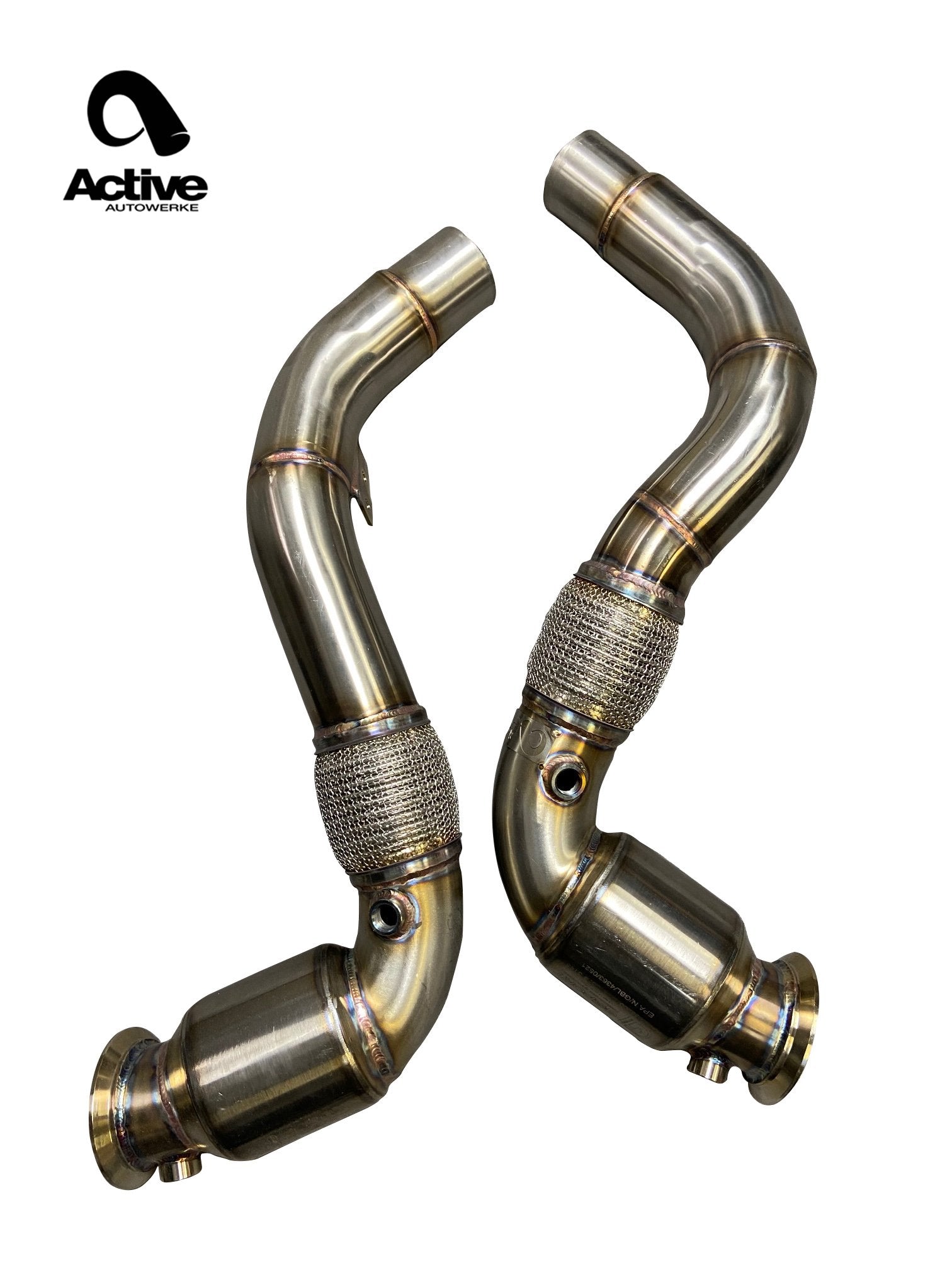 Active Autowerke BMW S63 N63 CATTED DOWNPIPES | V8 BMW X5 M AND X6 M X5 X6 550I 650I 11-041 – image 9