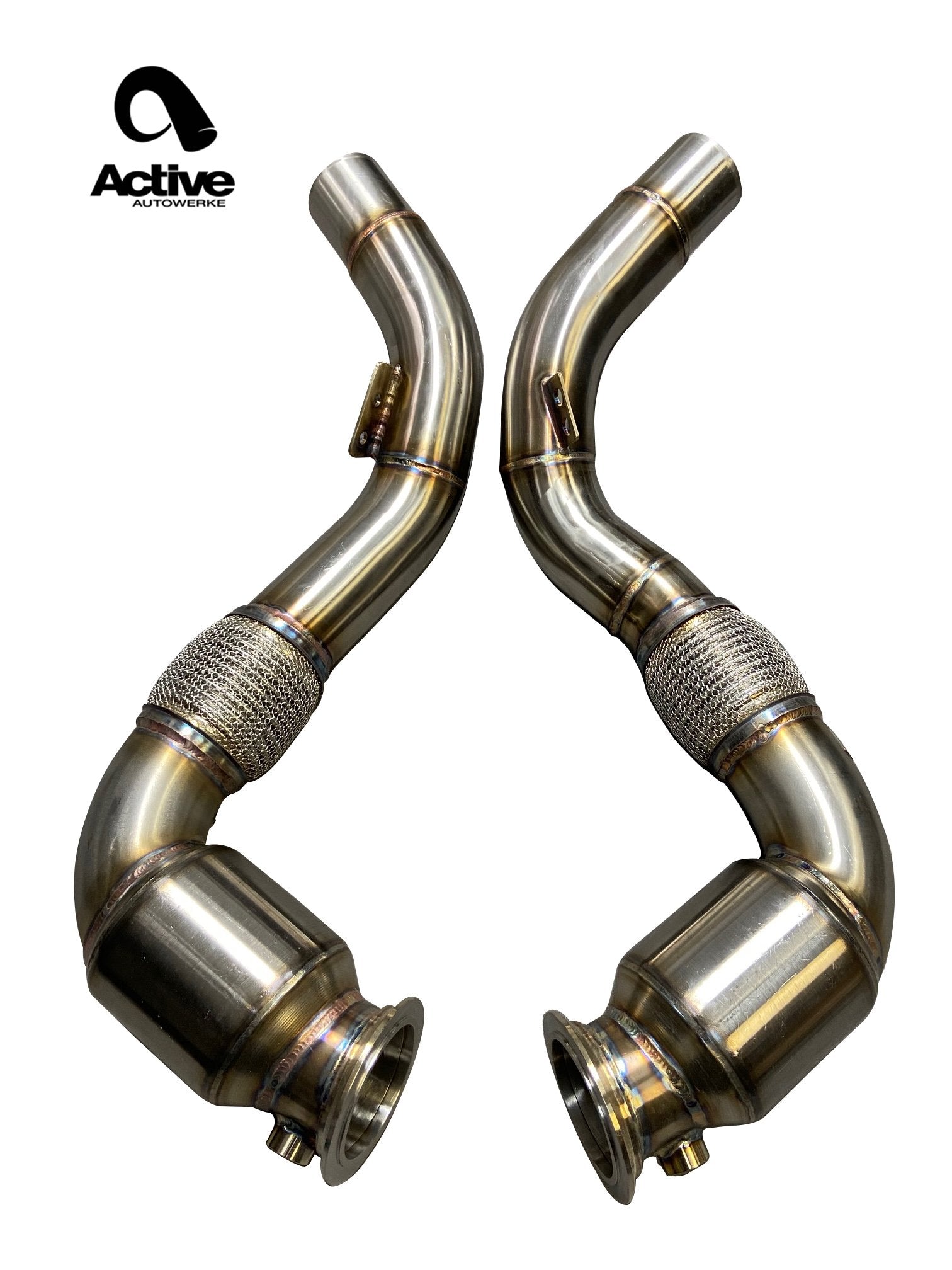 Active Autowerke BMW S63 N63 CATTED DOWNPIPES | V8 BMW X5 M AND X6 M X5 X6 550I 650I 11-041 – image 10