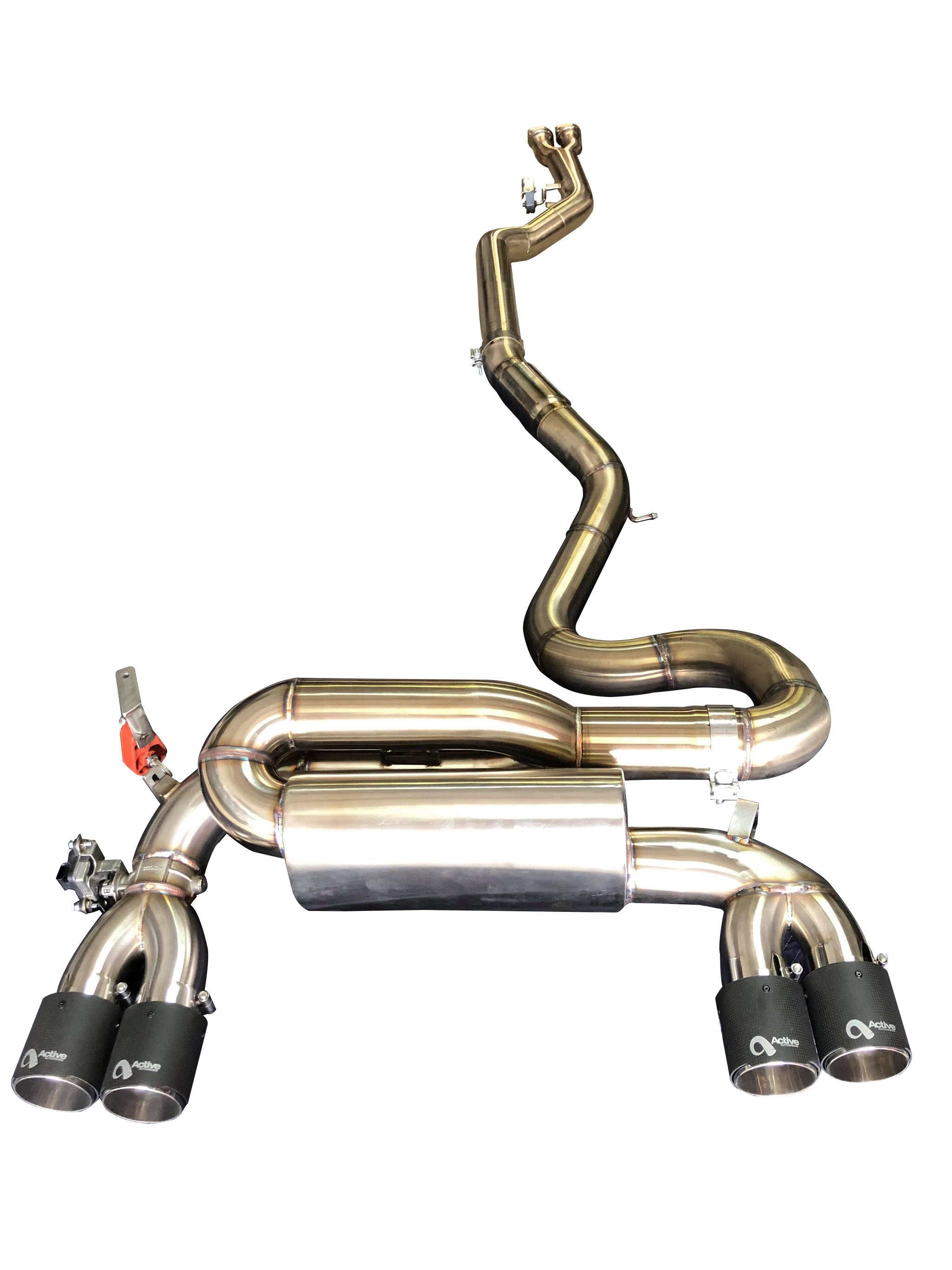 Active Autowerke F87 M2 COMPETITION SIGNATURE EXHAUST SYSTEM INCLUDES ACTIVE F-BRACE 11-051 – image 2