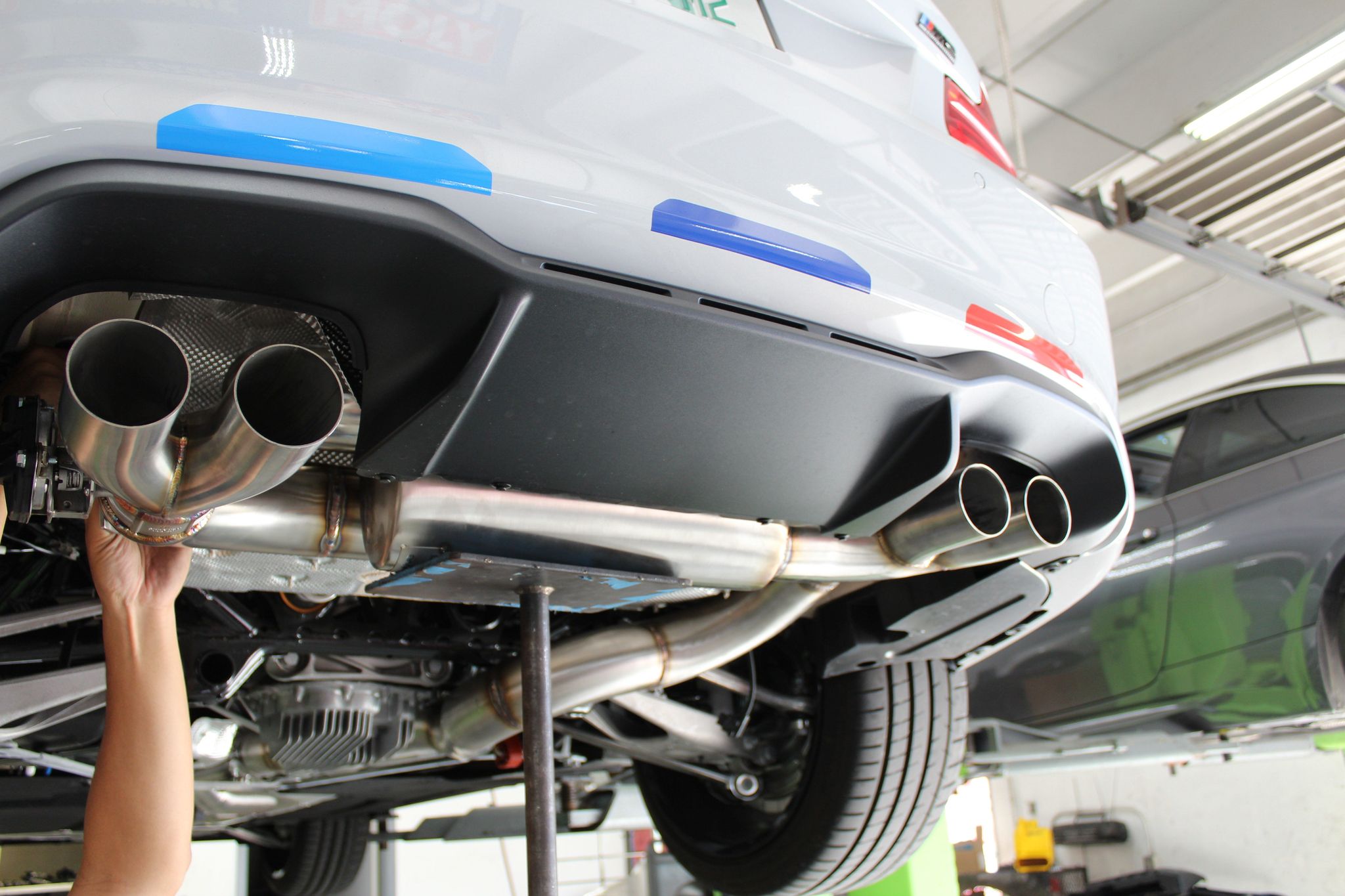 Active Autowerke F87 M2 COMPETITION SIGNATURE EXHAUST SYSTEM INCLUDES ACTIVE F-BRACE 11-051 – image 7