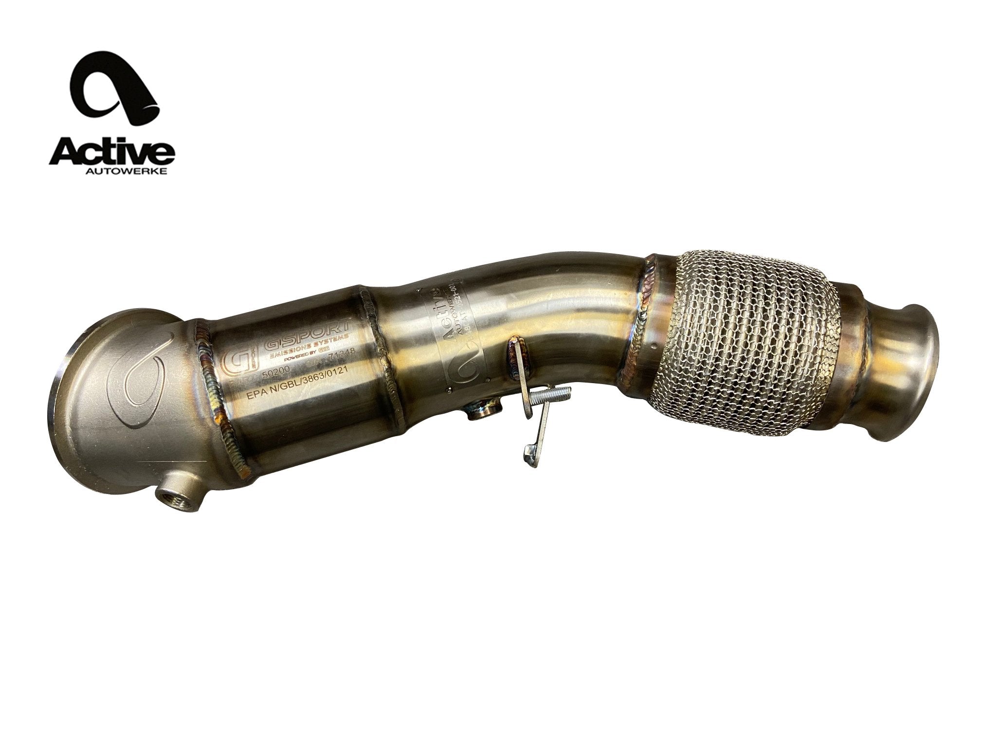 ACTIVE AUTOWERKE BMW B46 F3X 230I 330I 430I CATTED DOWNPIPE 11-065 – image 4