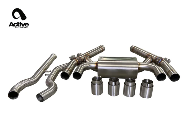 Active Autowerke F87 M2C Valved Rear Axle-back Exhaust 11-067 – image 2