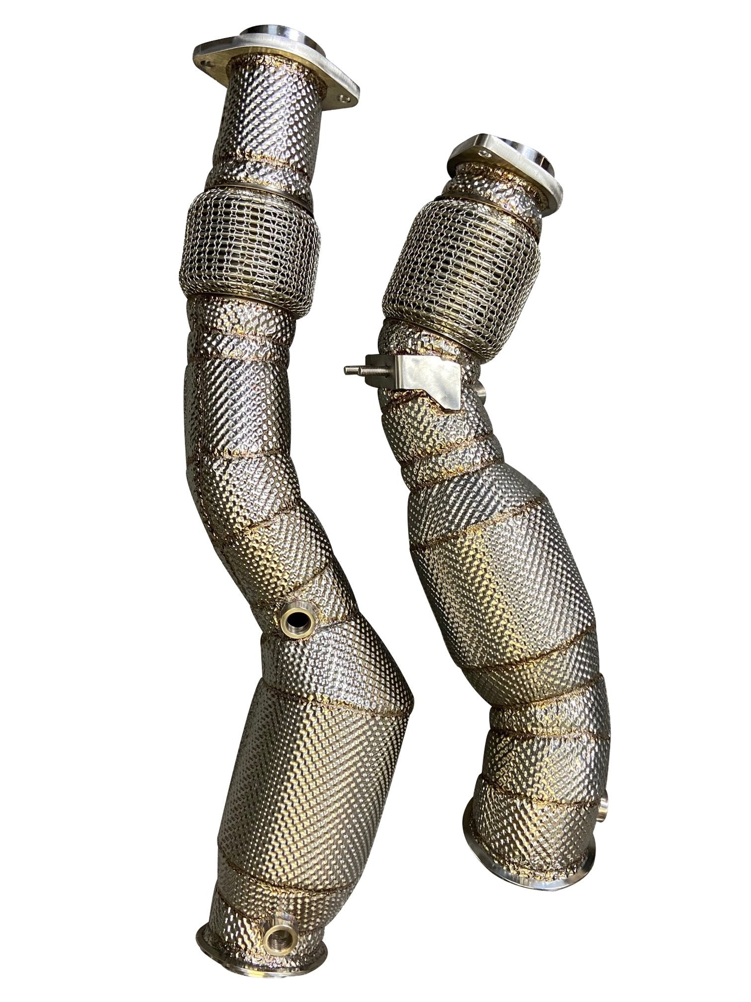 Active Autowerke BMW S58 F97/F98 X3M/X4M Downpipes w GESI CAT 11-070 – image 4