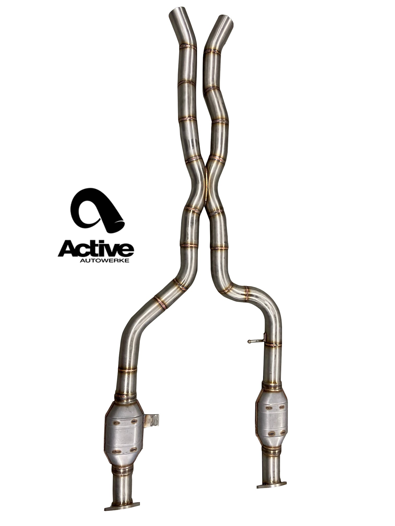 ACTIVE AUTOWERKE G80/G82 M3/M4 SIGNATURE MID-PIPE WITH X-PIPE 11-087 – image 2