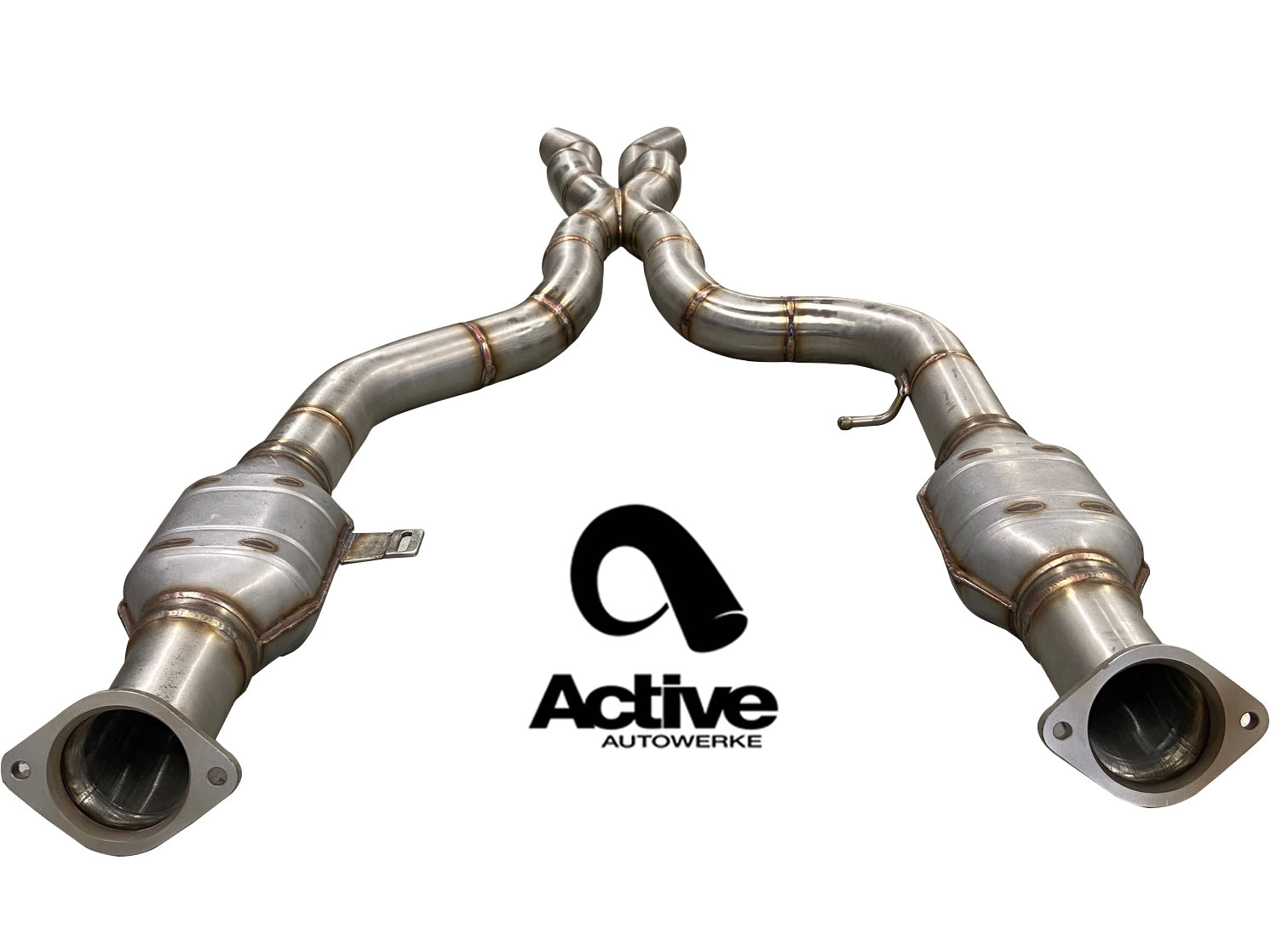 ACTIVE AUTOWERKE G80/G82 M3/M4 SIGNATURE MID-PIPE WITH X-PIPE 11-087 – image 3