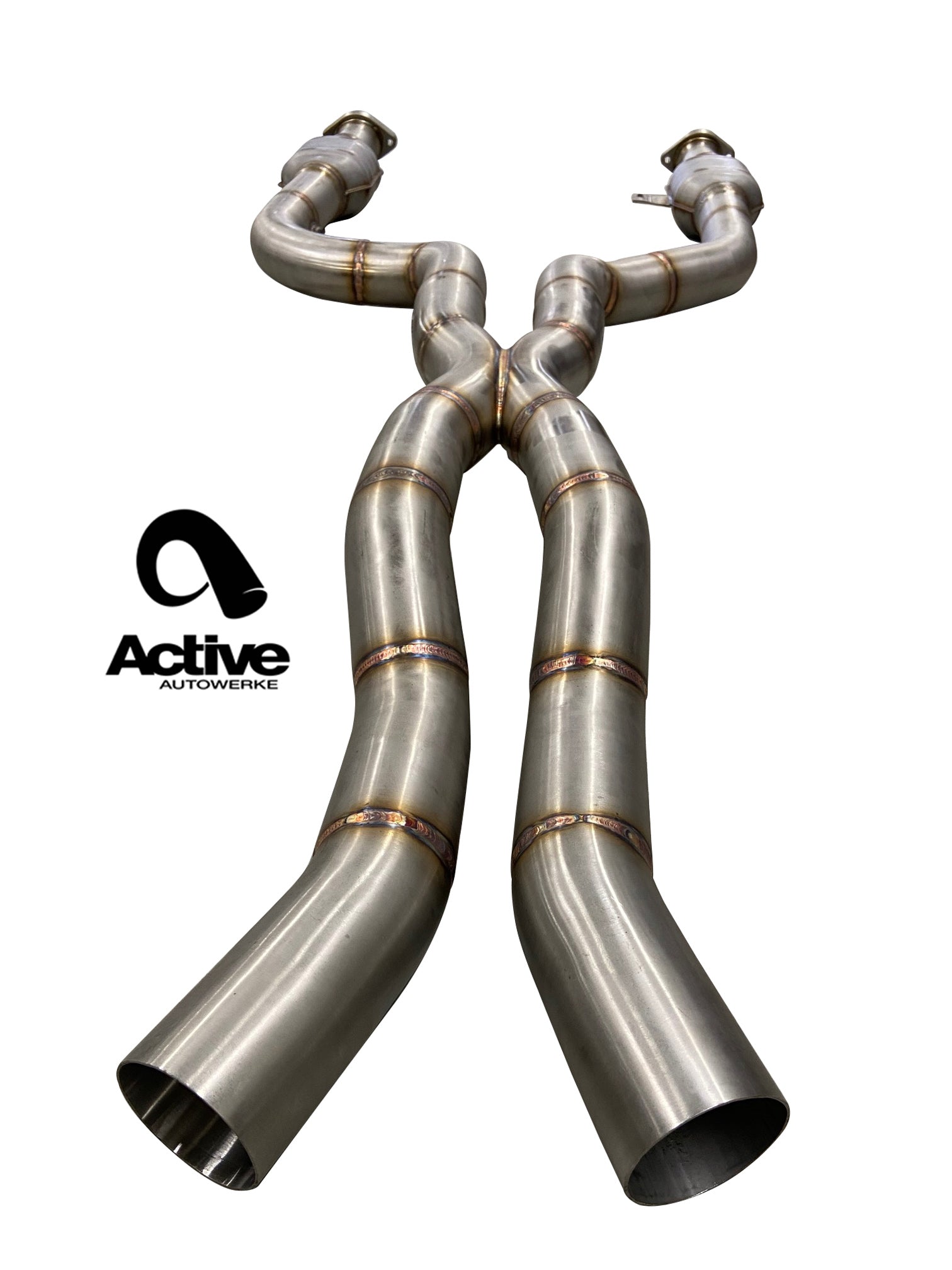 ACTIVE AUTOWERKE G80/G82 M3/M4 SIGNATURE MID-PIPE WITH X-PIPE 11-087 – image 4