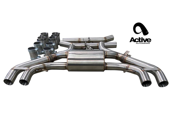 Active Autowerke X3M and X4M Valved Rear Axle-back Exhaust 11-103 – image 2