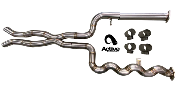 Active Autowerke G80/G82 equal length midpipe w x-pipe 11-114 – image 3