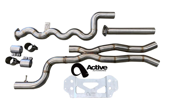 Active Autowerke G87 equal length midpipe w/ x-pipe 11-117 – image 2