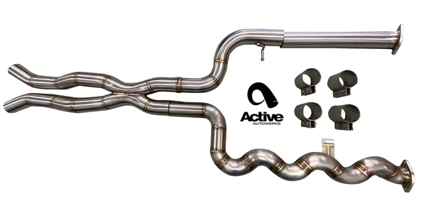 Active Autowerke G87 equal length midpipe w/ x-pipe 11-117 – image 3