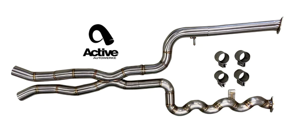 Active Autowerke G87 equal length midpipe w/ x-pipe 11-117 – image 4