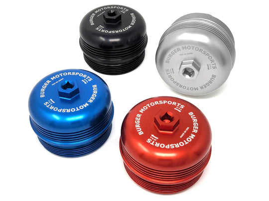 Burger Motorsports BMS Billet BMW Oil Filter Cap for N54/N55/S55/N52/N20/N26 Engines
