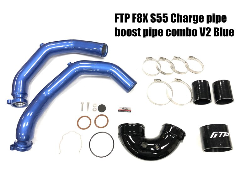 FTP BMW S55 Charge pipe+Boost pipe combo V2 for F80 M3/F82 M4 – image 7