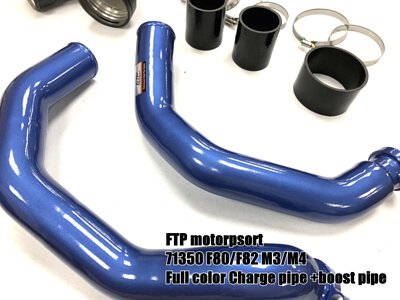 FTP BMW S55 Charge pipe+Boost pipe combo V2 for F80 M3/F82 M4 – image 8
