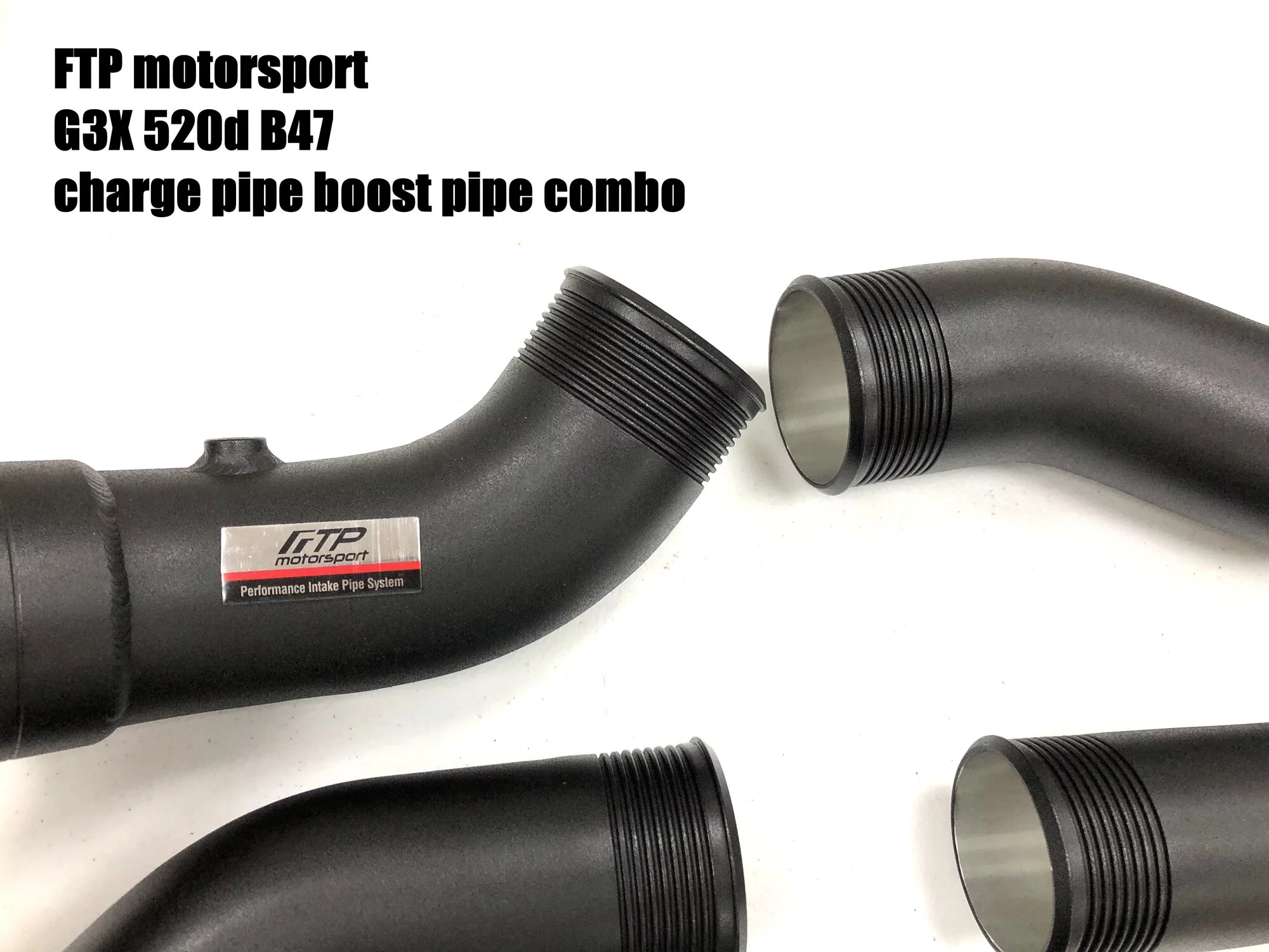 FTP G3X 520d B47 Diesel charge pipe boost pipe combo – image 2