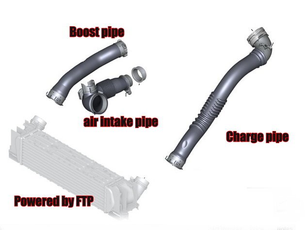 FTP F-N20 air intake pipe ( inlet pipe) V3 ,13717605638 – image 5