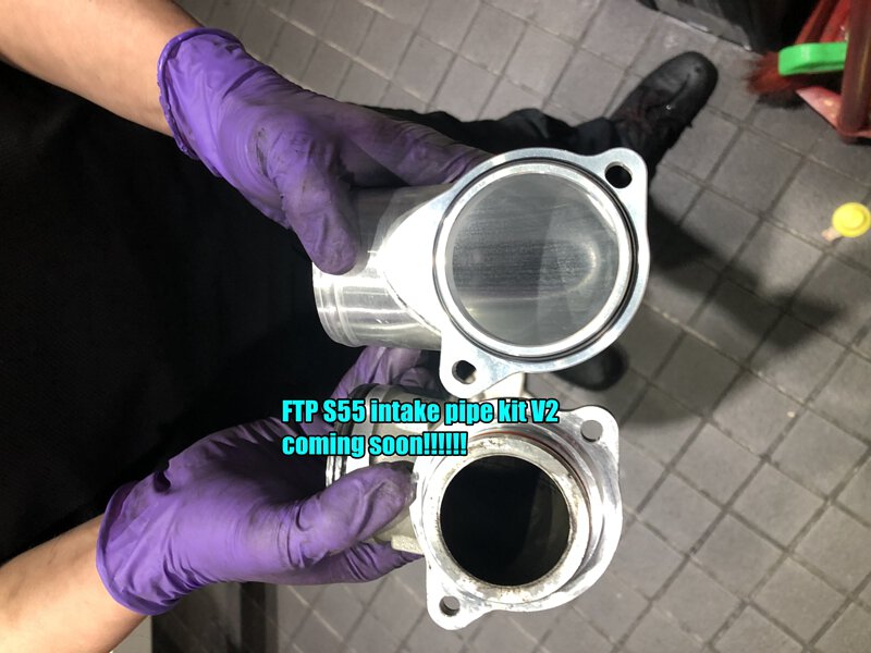FTP BMW S55 inlet pipe kit V2 (intake pipe)F80 M3, F82/F83 M4 ,F87 M2 competition – image 5